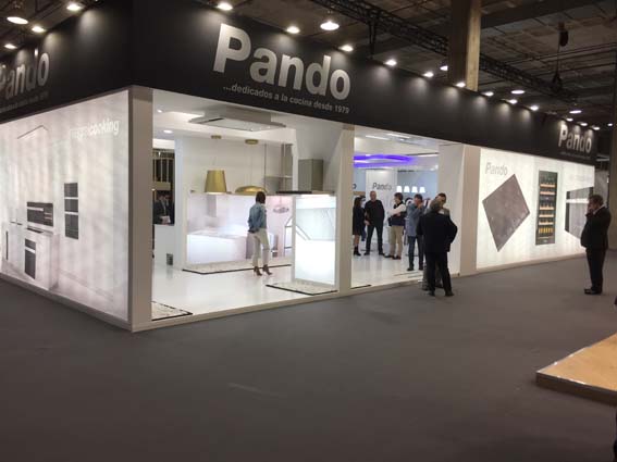 Gran éxito de Pando en la feria SICI de Valencia